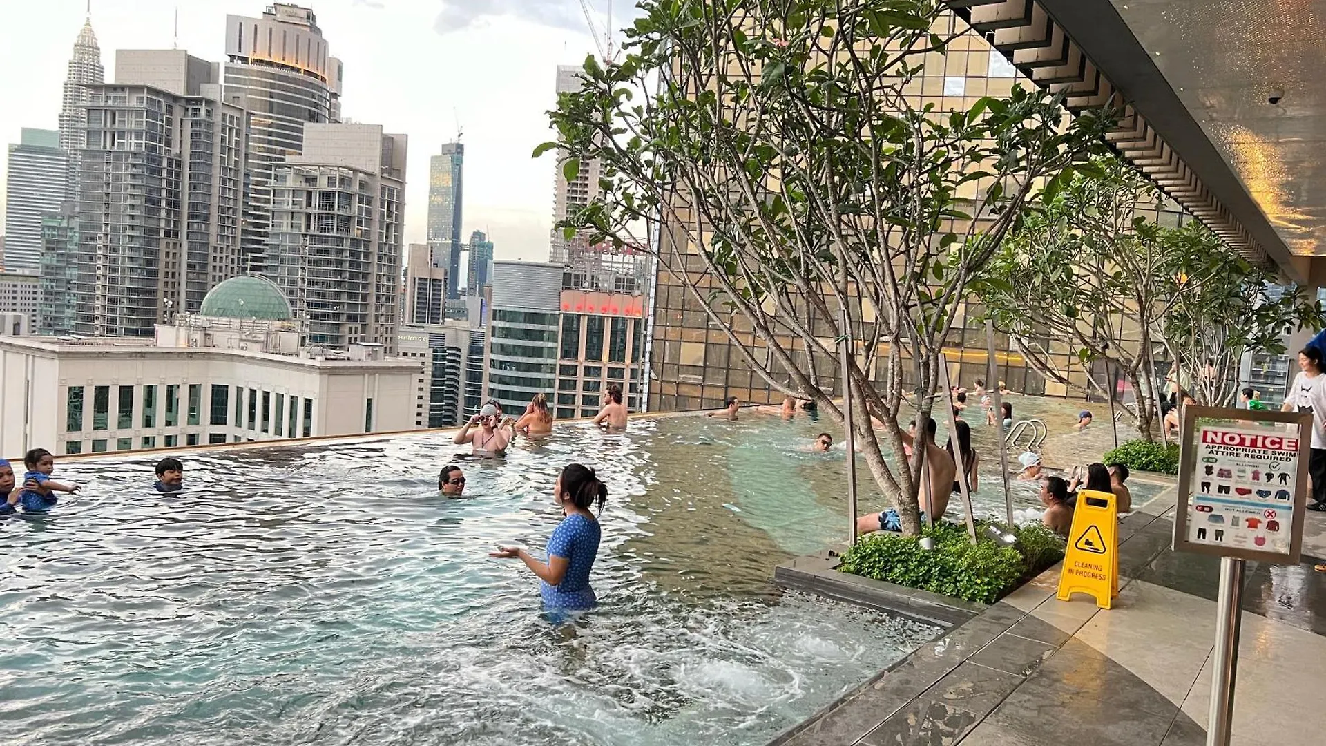 Axon Suites Bukit Bintang Rooftop Swimming Pool Kuala Lumpur